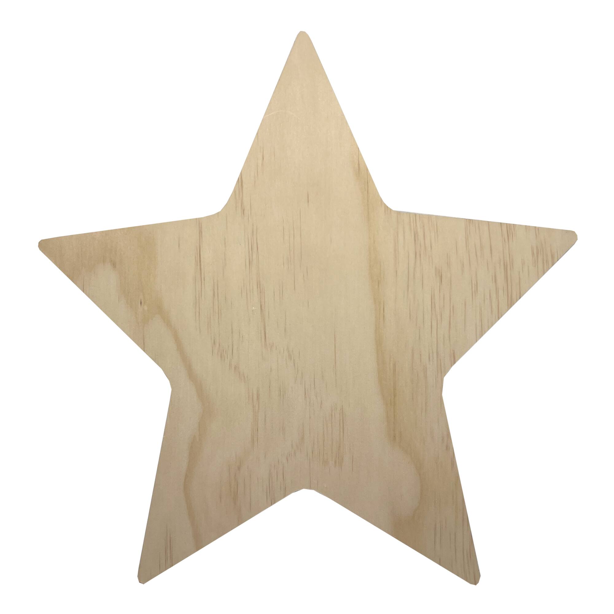 12" Plywood Star Shape